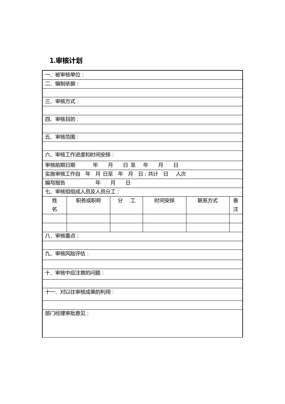 工程造价审核工作底稿(样本)_第2页