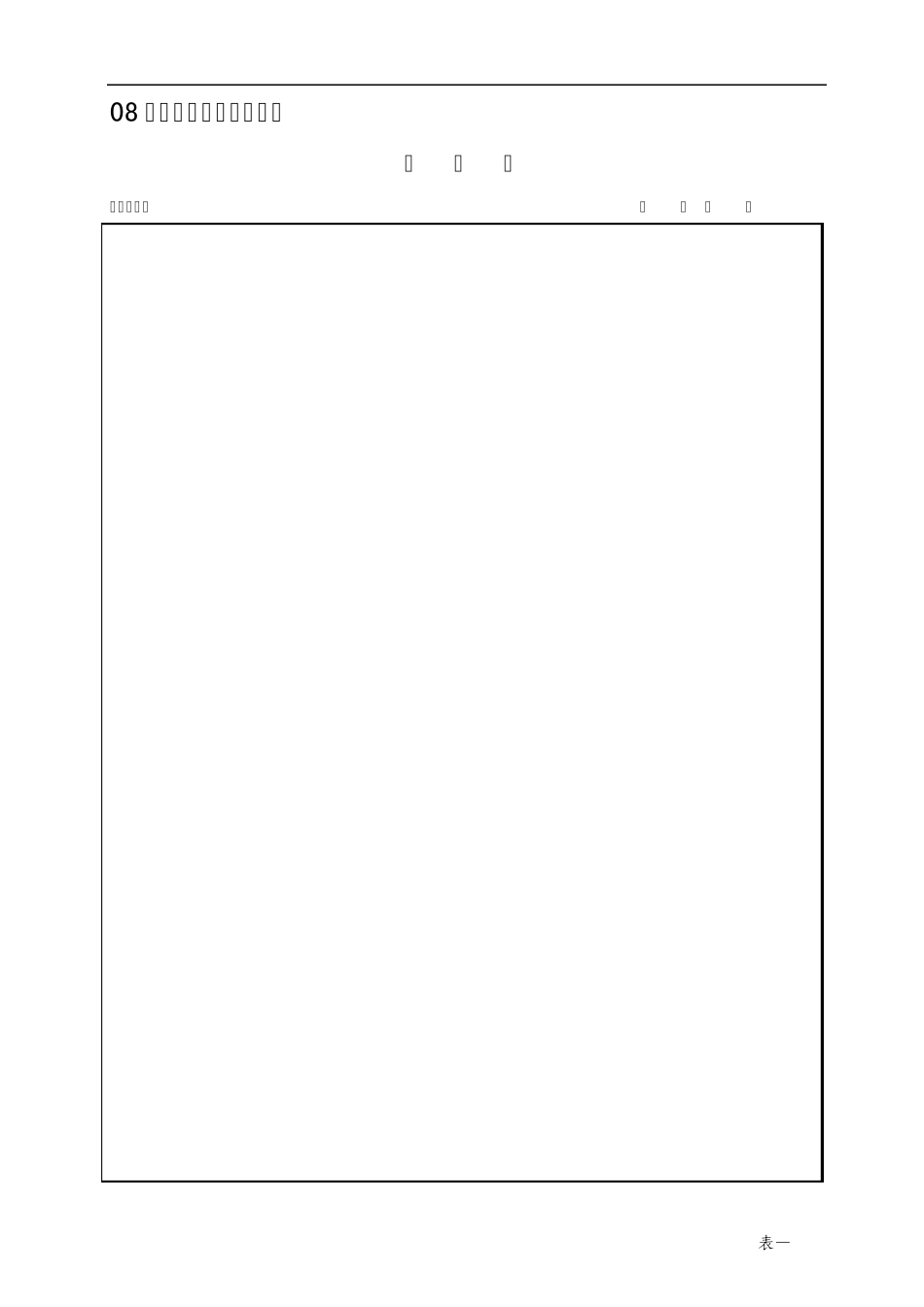 工程量清单报价表格_第1页