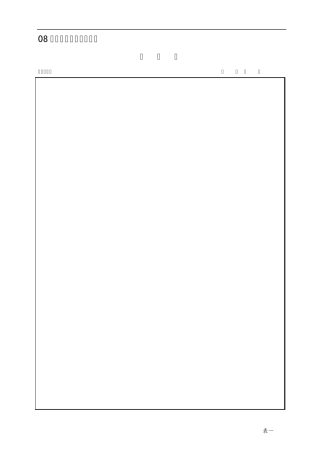 工程量清单报价表格