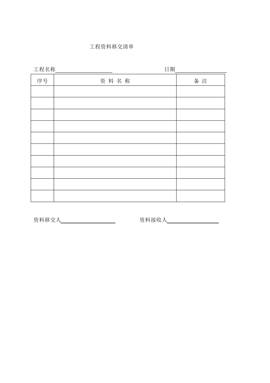 工程项目文档资料管理及归档制度_第3页