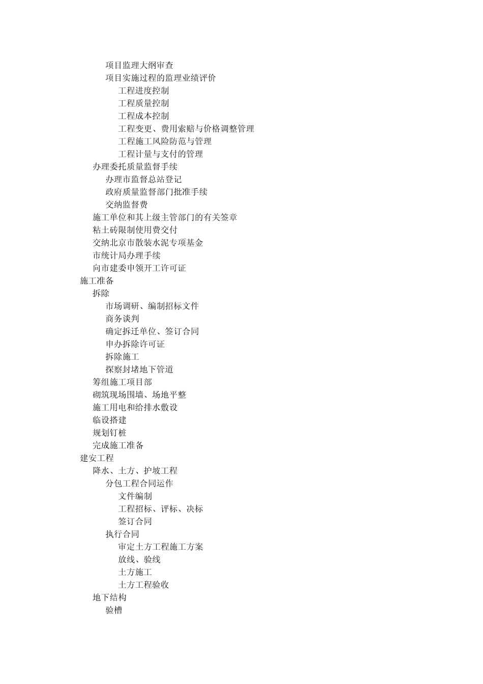 工程项目管理的WBS分解结构_第2页