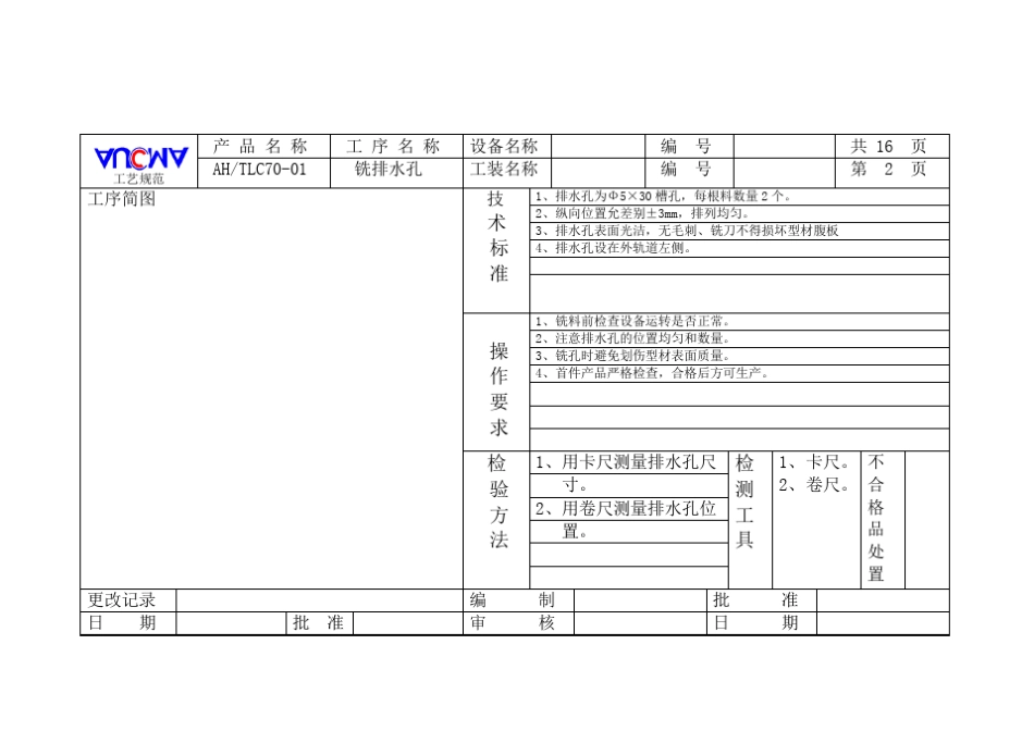 工艺卡片样本_第2页