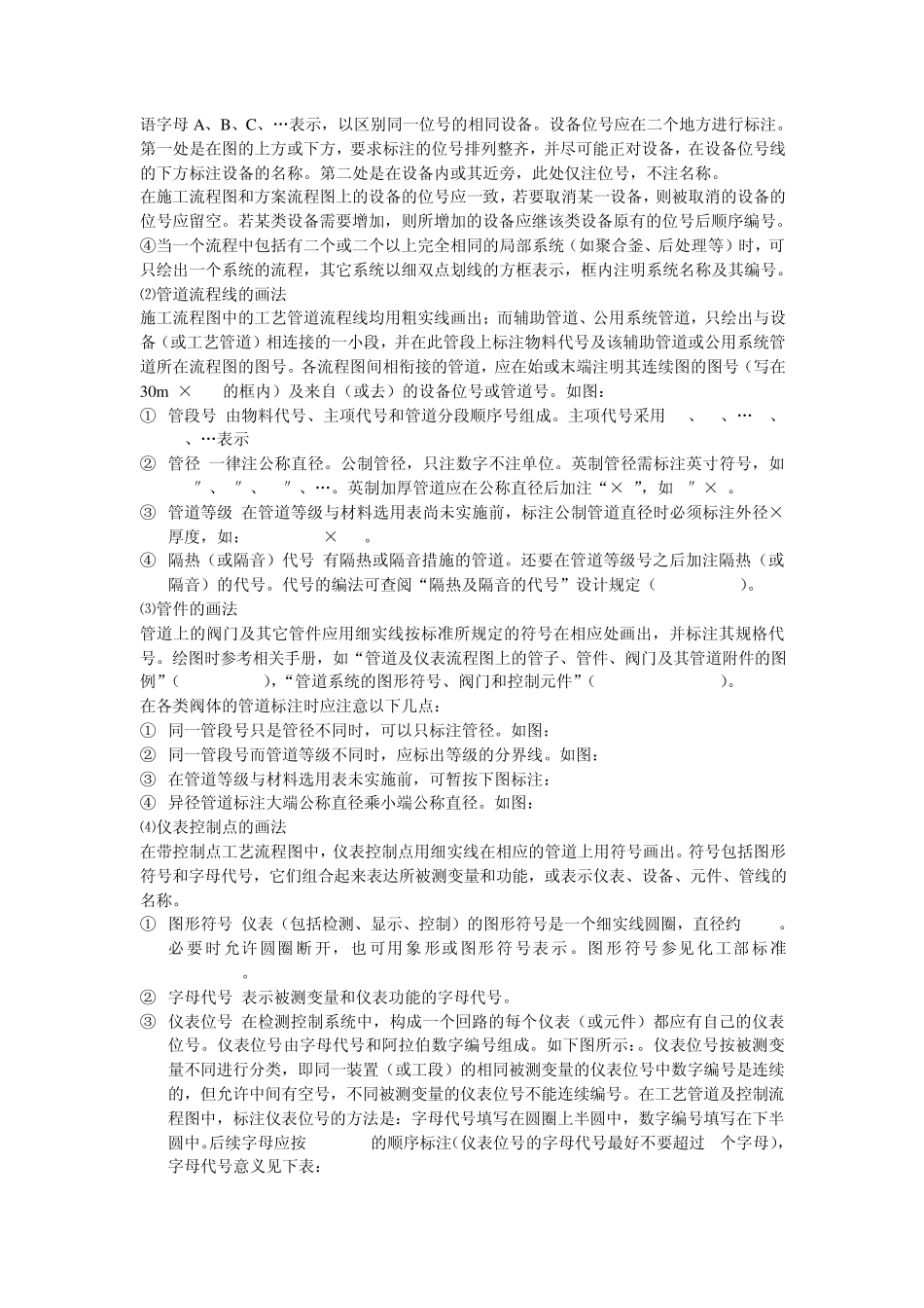 工艺流程图(方案流程图和施工流程图)、设备布置图和管路布置图_第2页