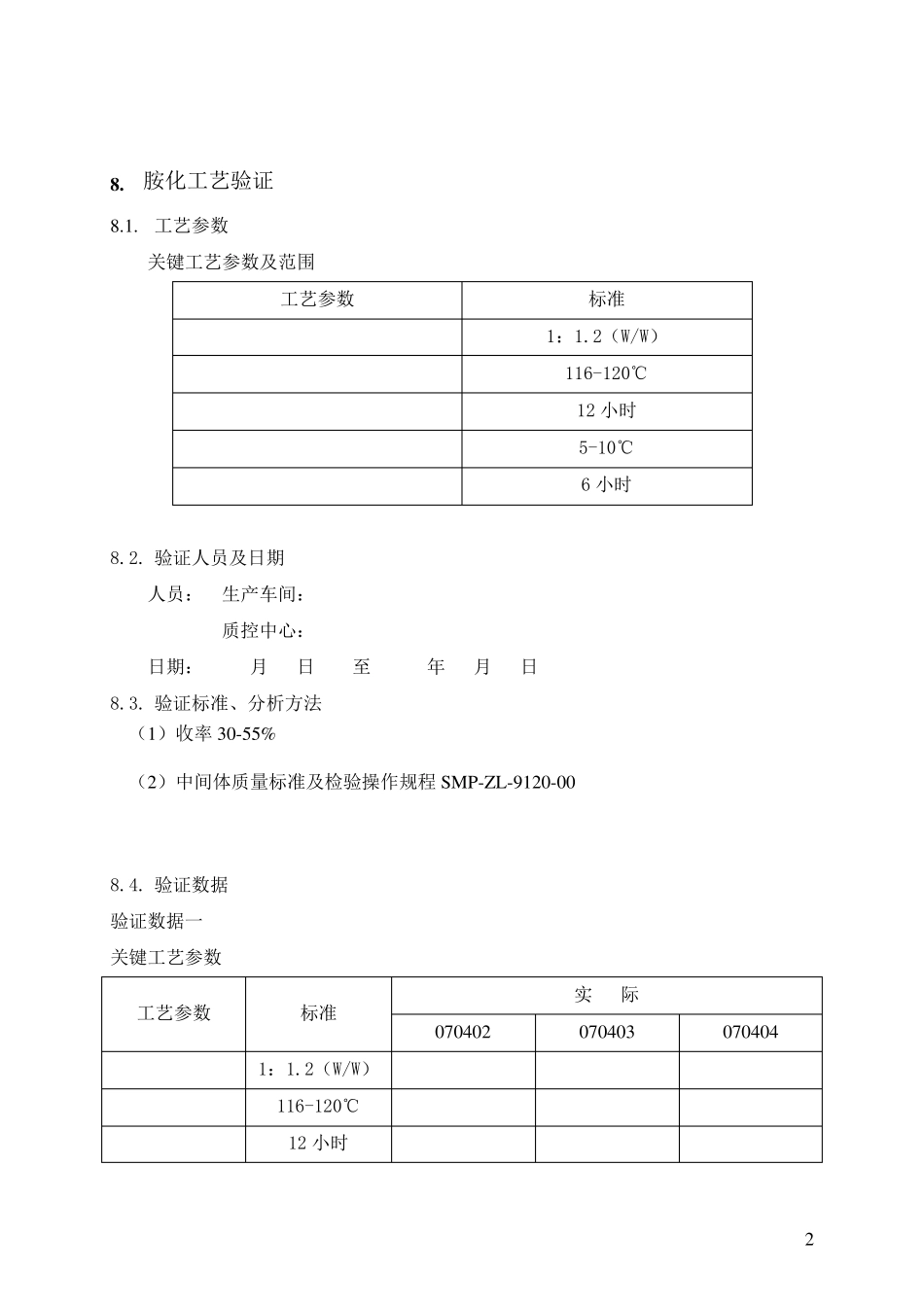 工艺验证报告模板_第3页