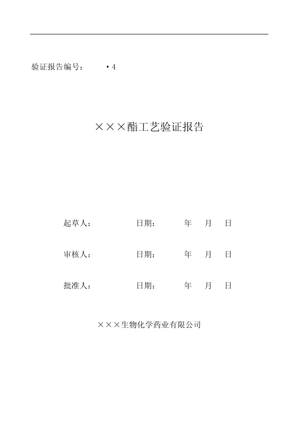 工艺验证报告_第1页