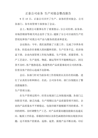 整改措施报告