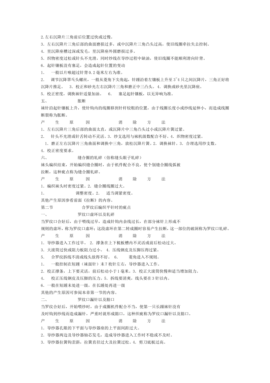整理袜机调试工必备手册_第2页