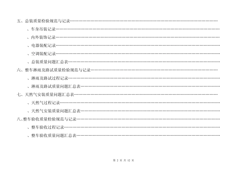 整车质量检验规范与记录(一汽大众)_第3页