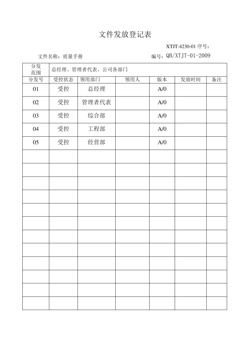 文件发放记录_第1页
