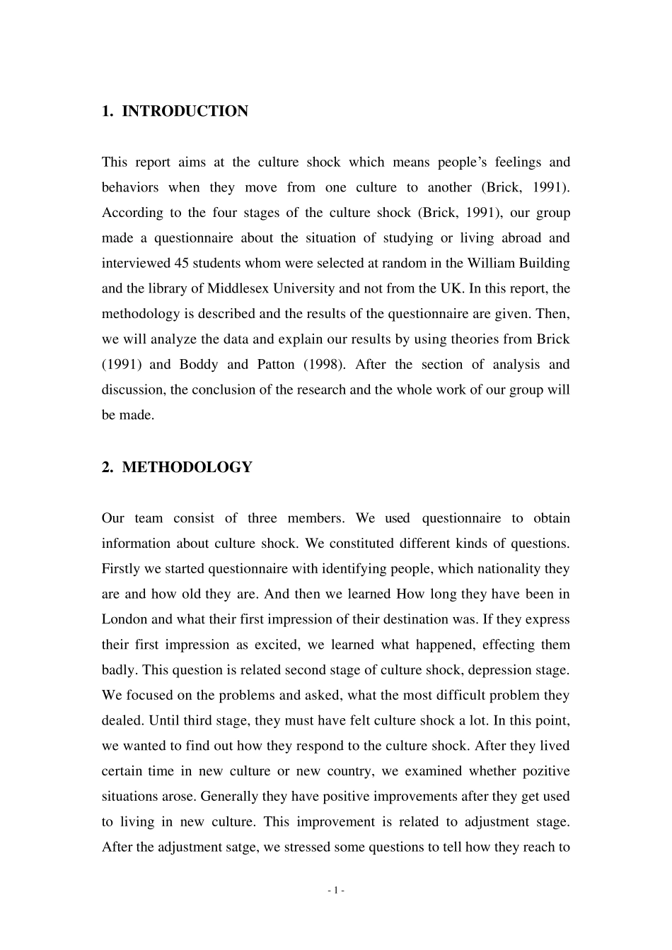 文化冲击调查报告(英文版)_第2页