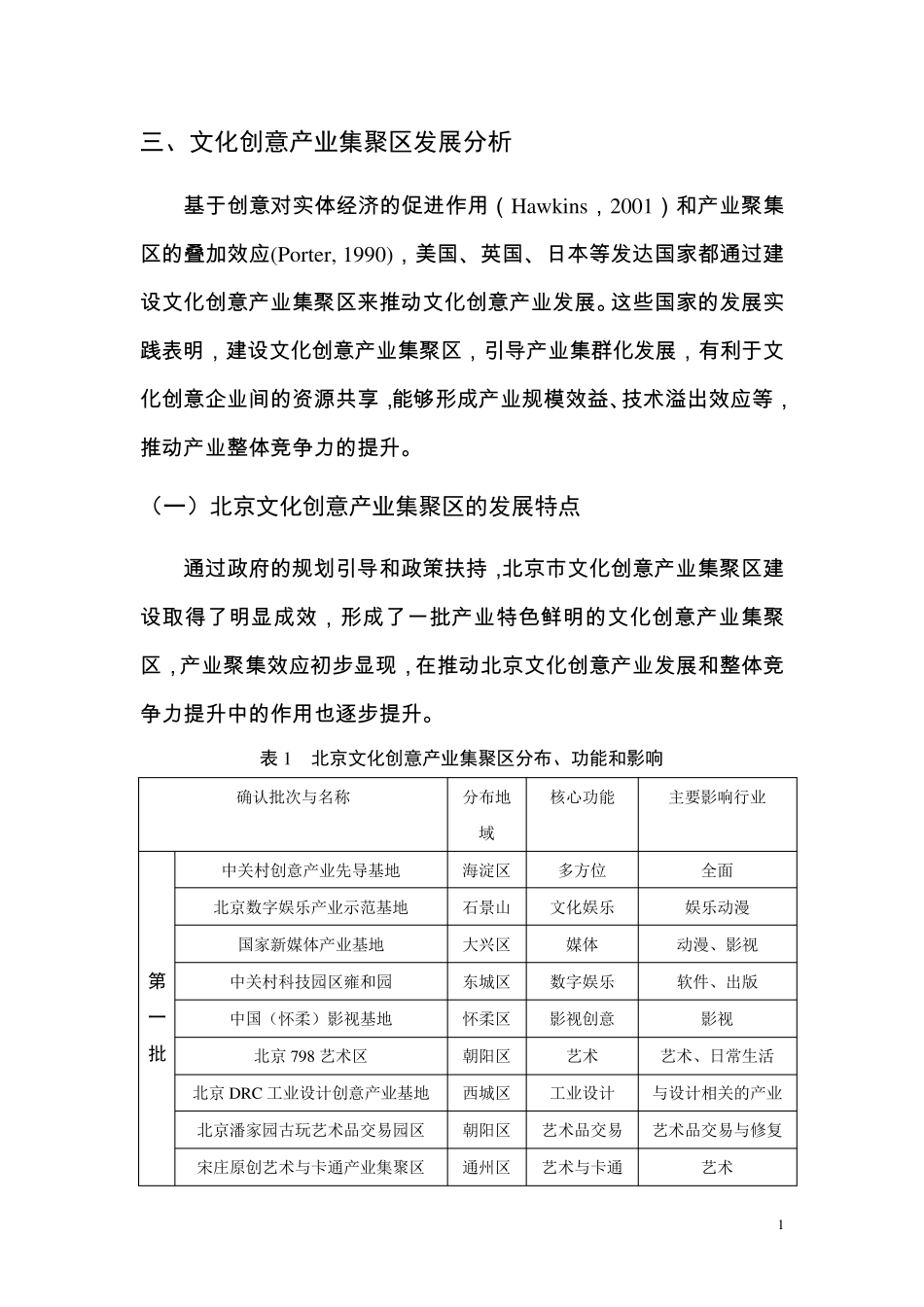 文化创意产业集聚区发展分析_第1页