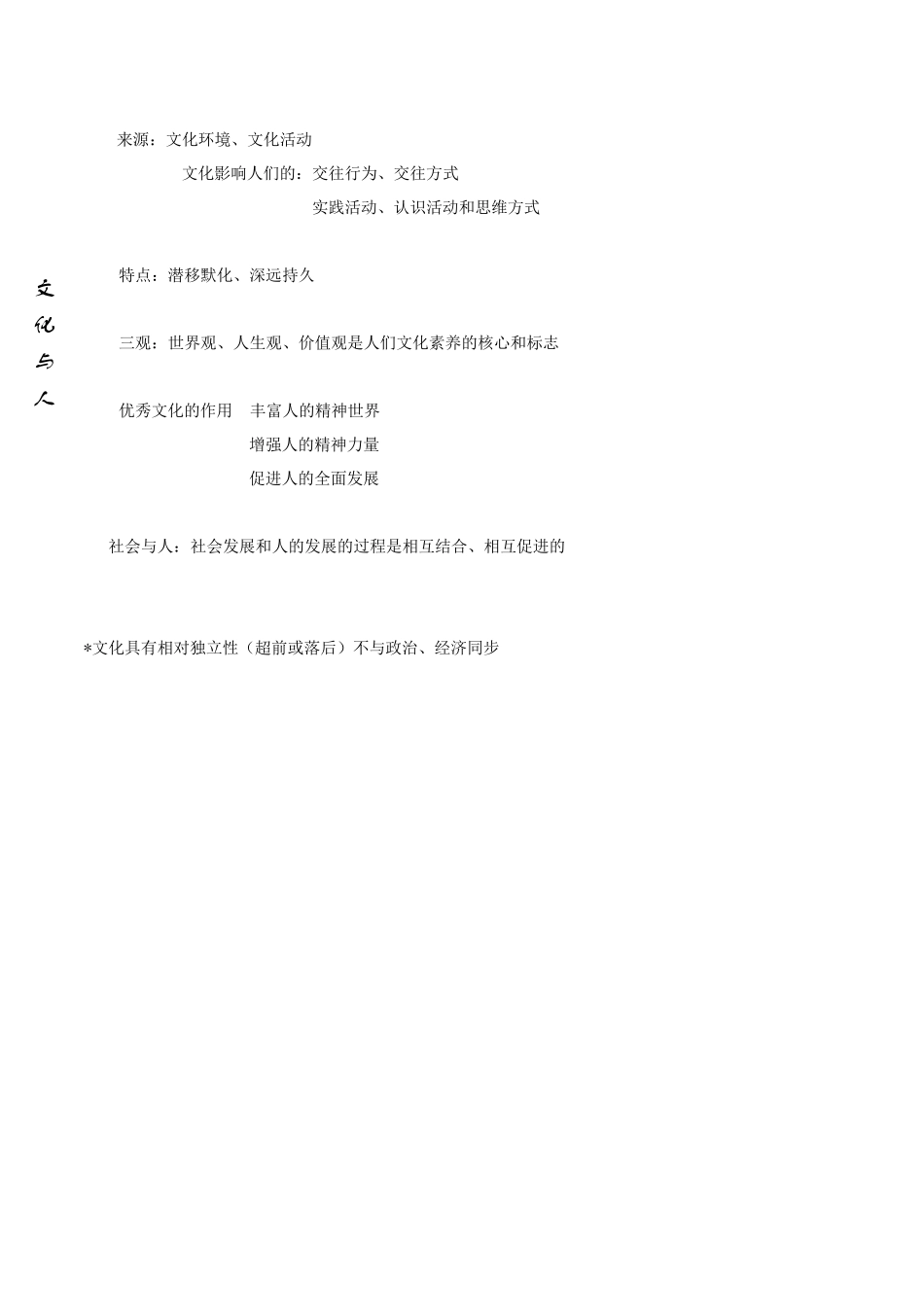 文化生活知识框架(详细版!)_第2页