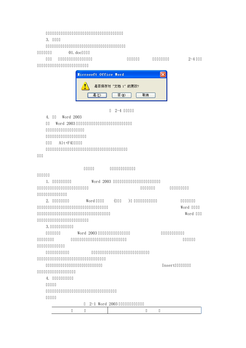 文档的基本操作及文本录入_第3页