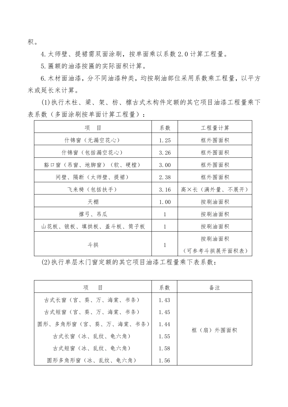 文物工程量计算规则.._第2页
