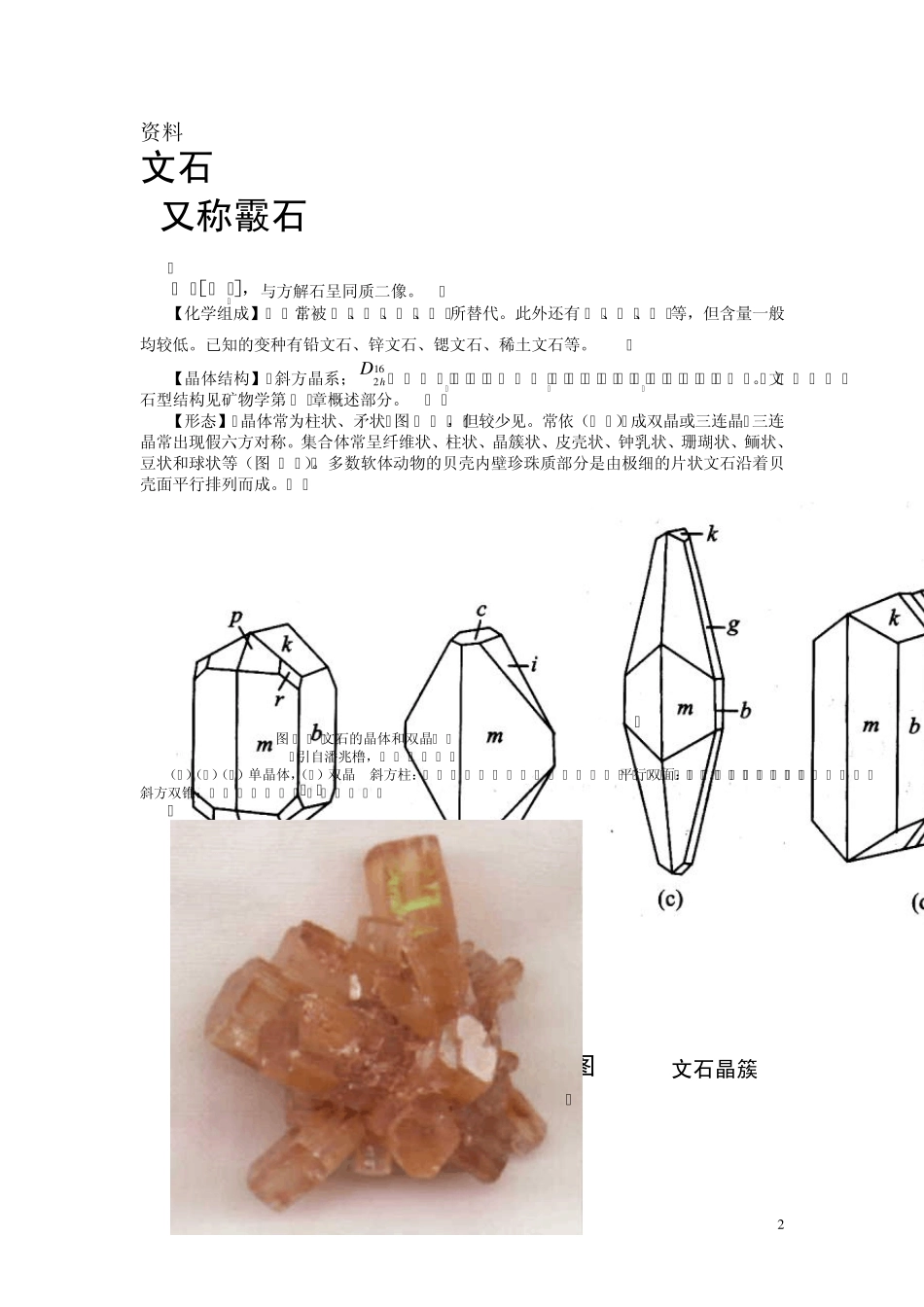 文石与方解石的比对DONG_第2页