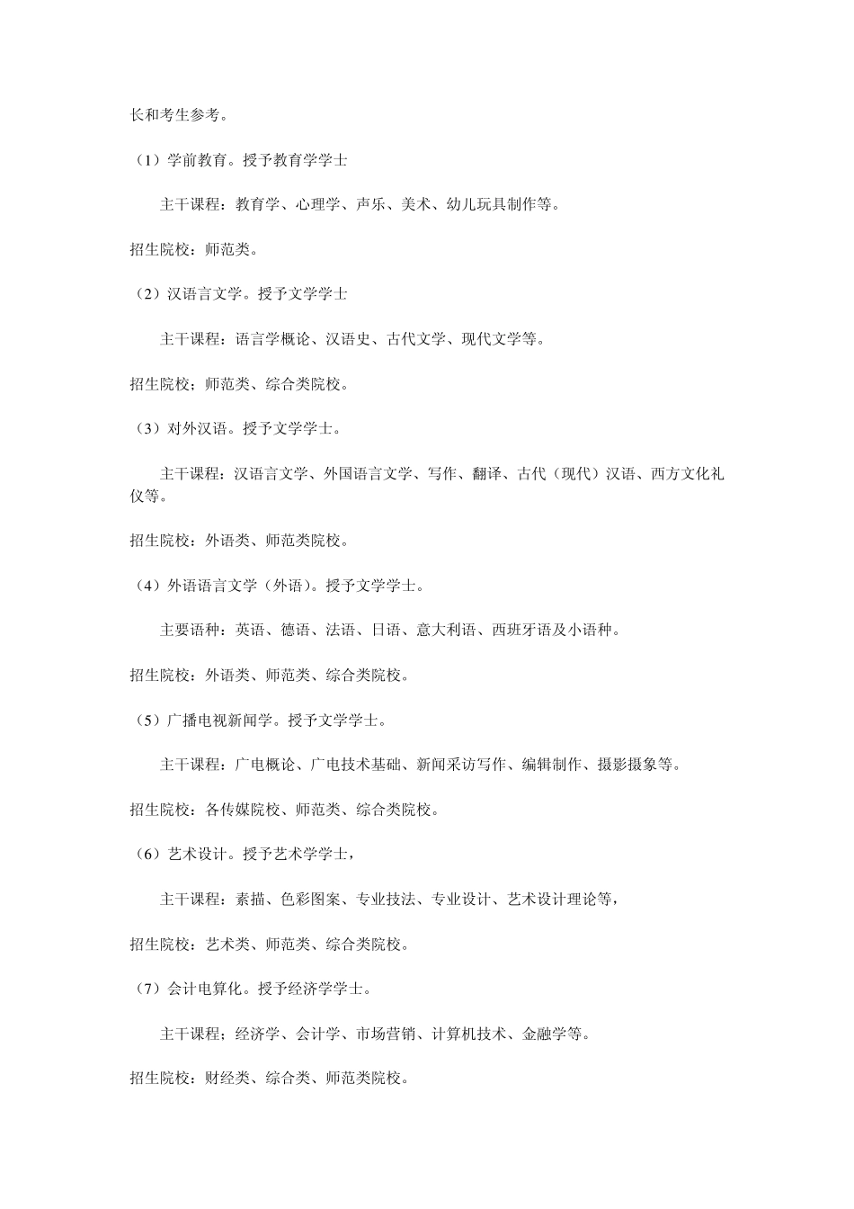 文科有哪些好专业_第2页