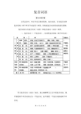 文言复音虚词