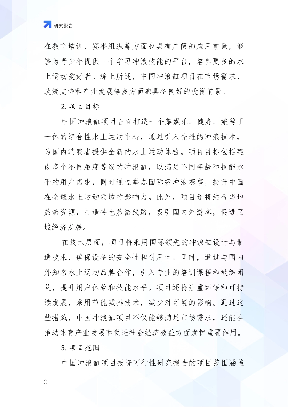 2024-2025年冲浪缸行业前景及趋势预测预判全面分析报告_第2页