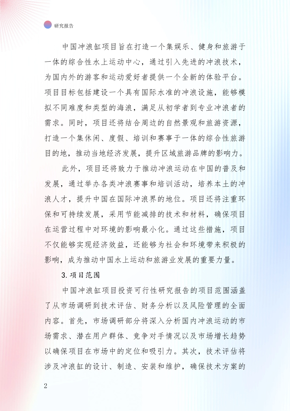 2024-2025年冲浪缸行业总体发展情况及未来趋势预测深入分析报告_第2页