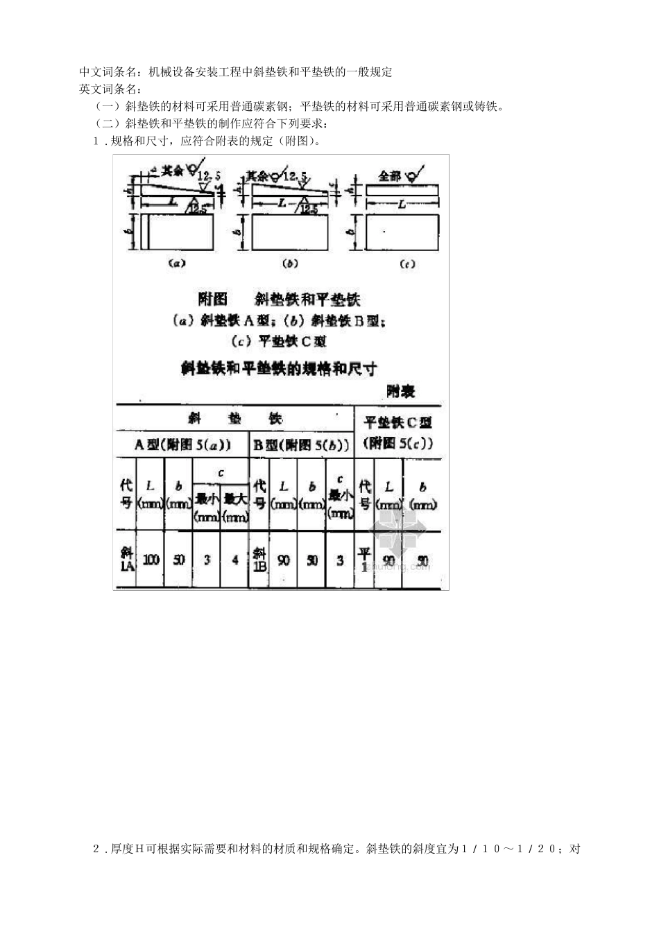 斜铁加工标准_第1页