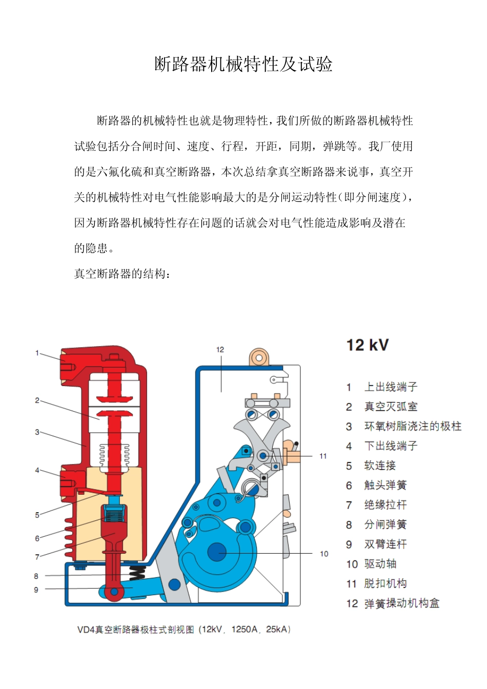 断路器机械特性及试验_第1页