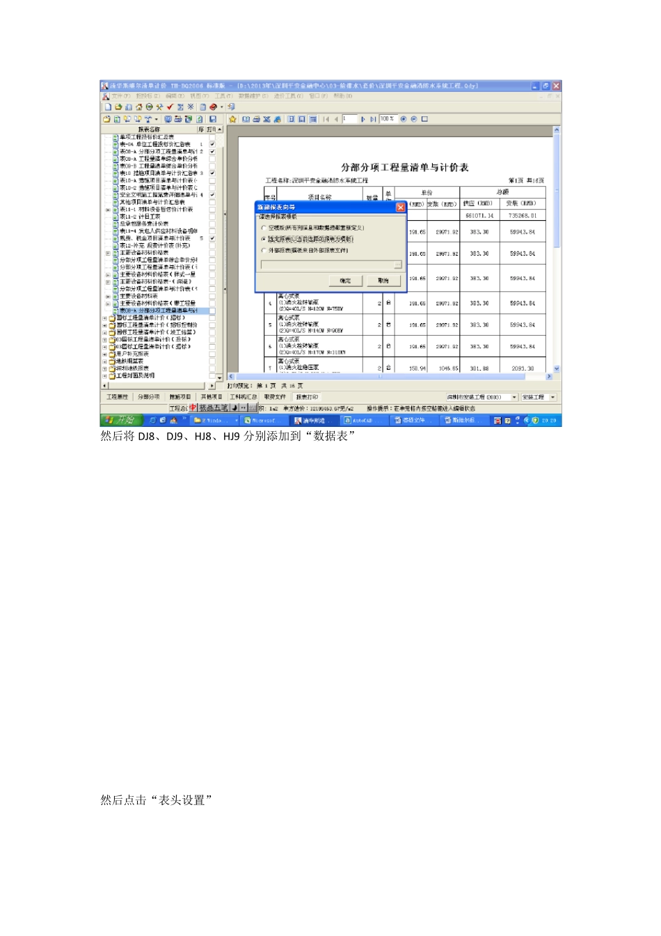 斯维尔清单单价模板及报表做法_第2页