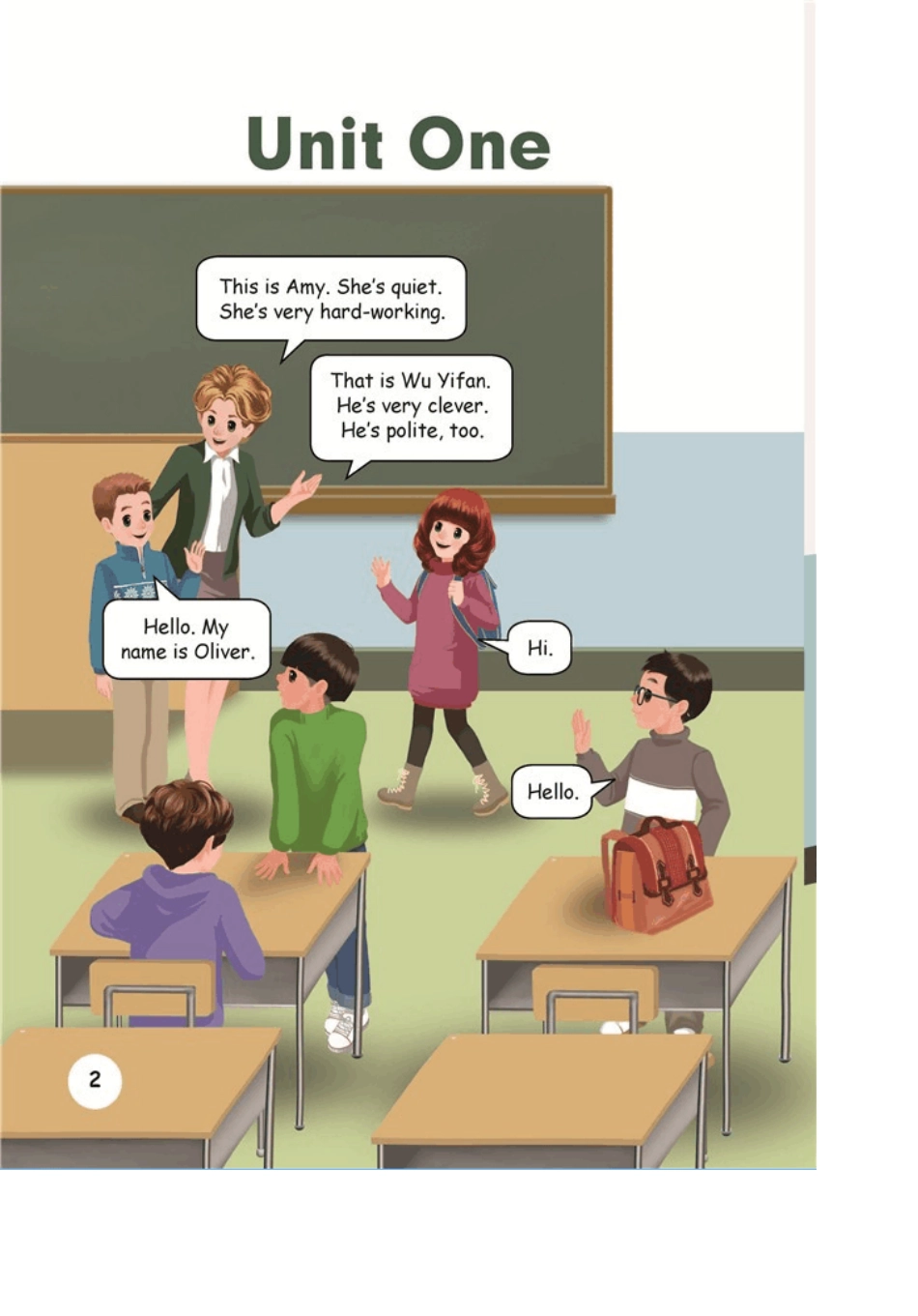 新PEP五年级上册英语电子课本_第3页