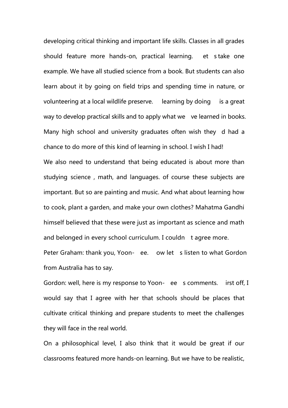 新世纪大学英语系列教材_视听说教程_6_听力原文_第2页