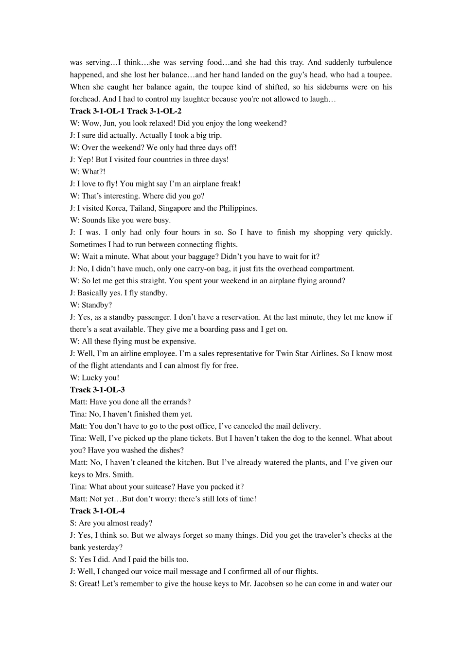 新世纪大学英语系列教材视听说教程3听力原文_第2页