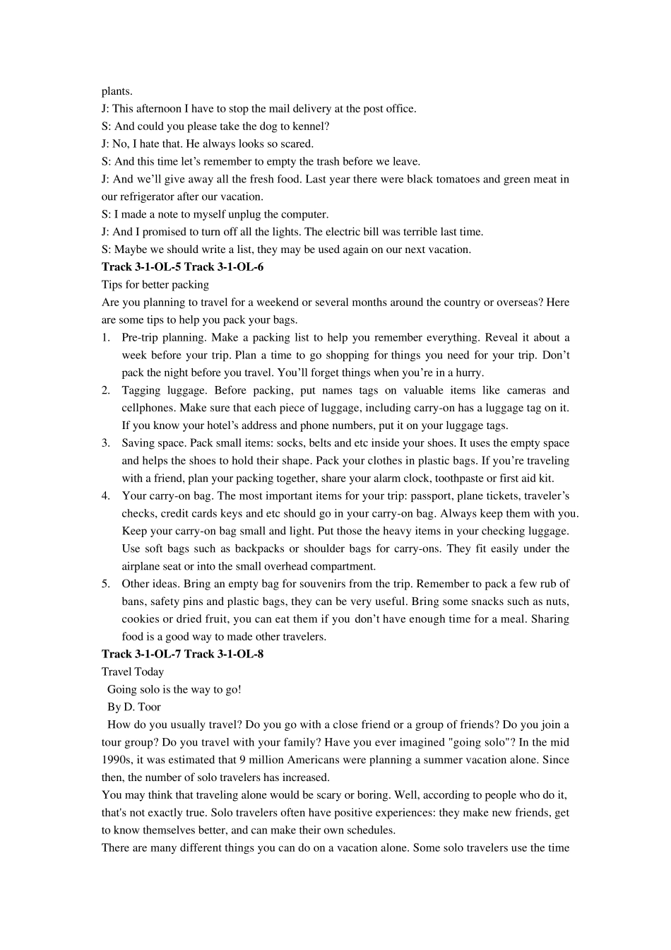 新世纪大学英语系列教材视听说教程3听力原文_第3页