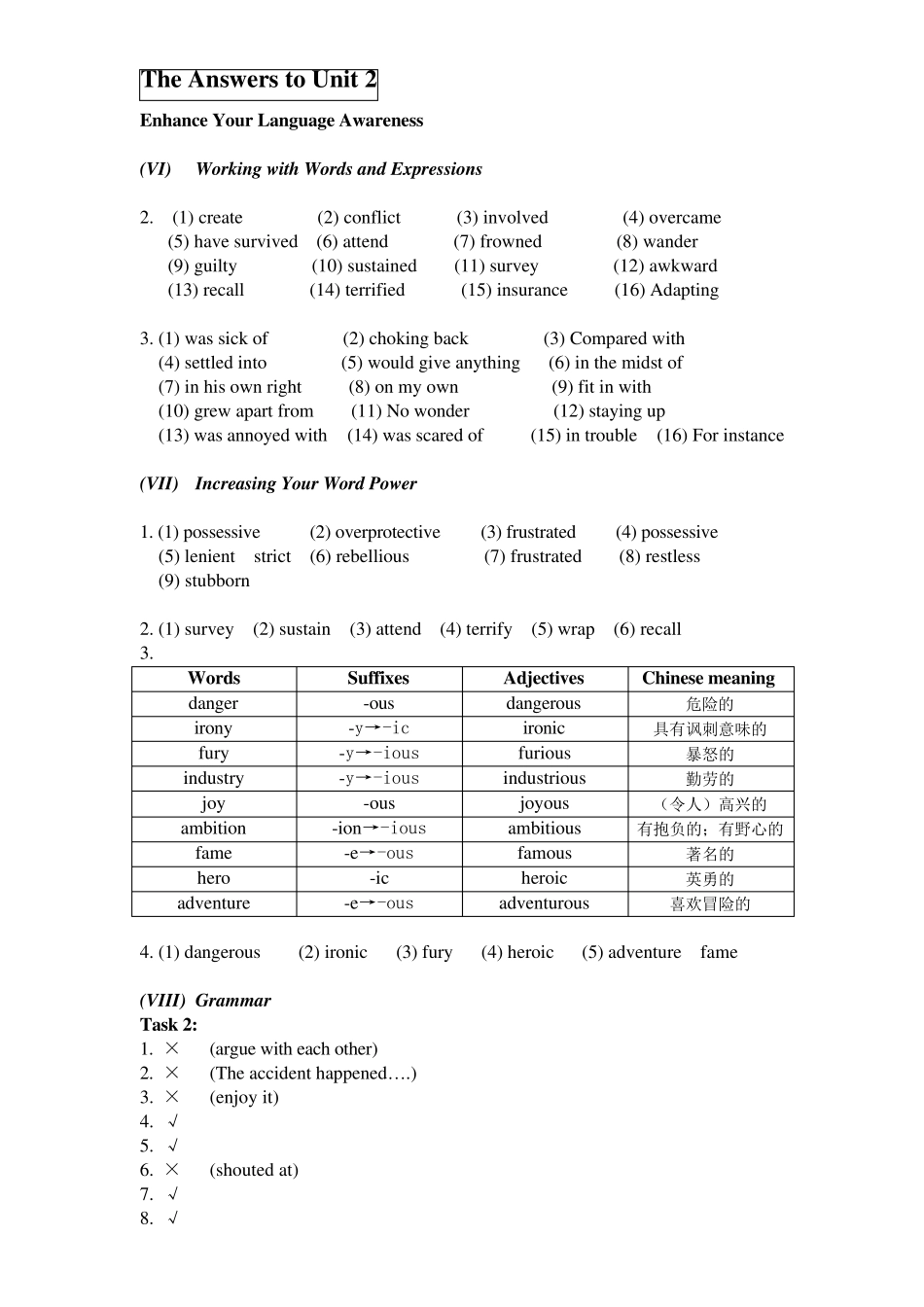新世纪大学英语综合教程1课后答案_第3页