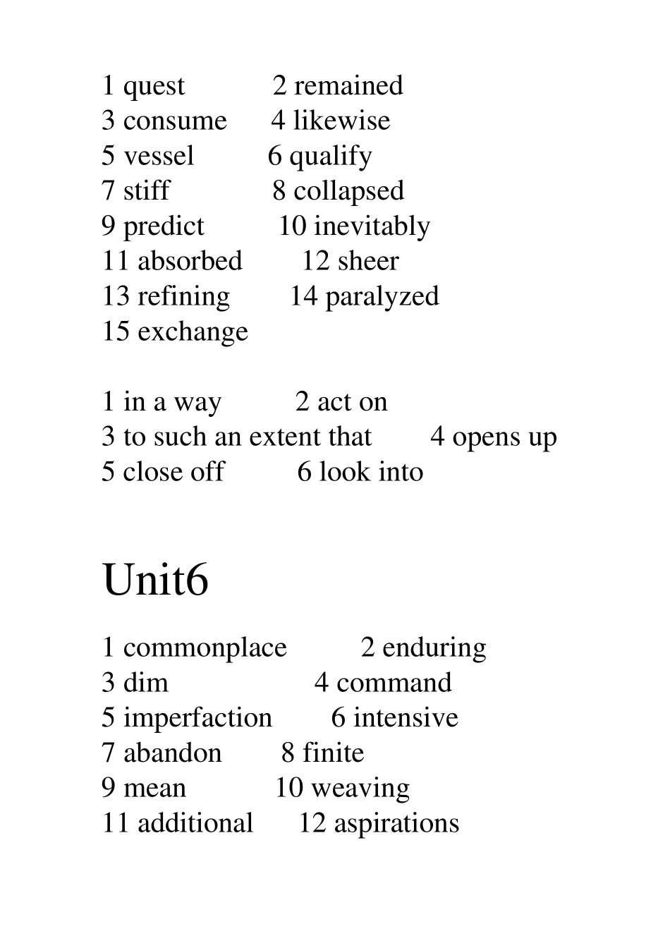 新世纪大学英语综合教程4、各个单元的词组、各个单元的课文翻译_第3页