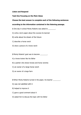 新世纪大学英语综合教程第二册Unit3答案