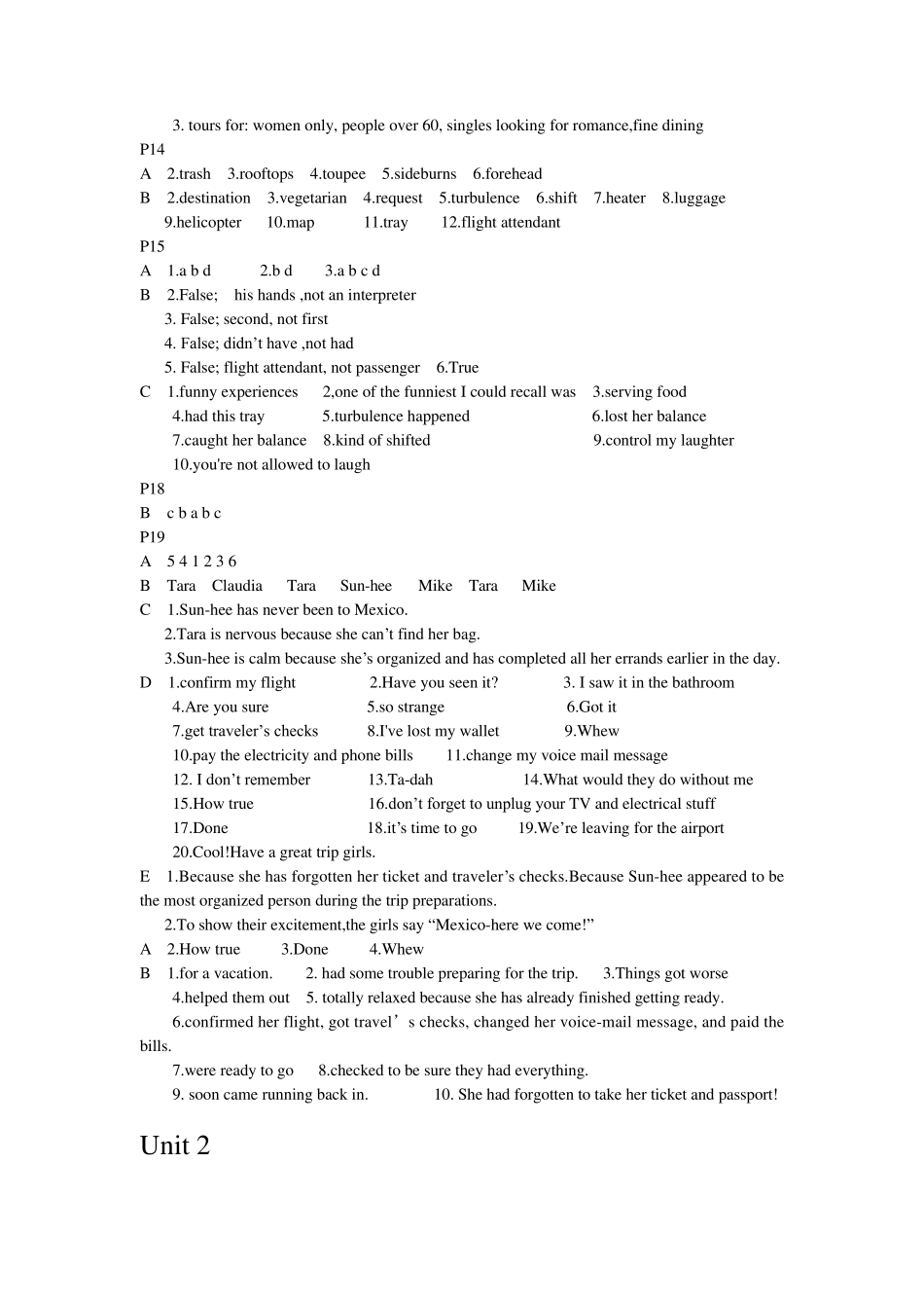 新世纪大学英语视听说教程(第三版)3答案完整_第2页