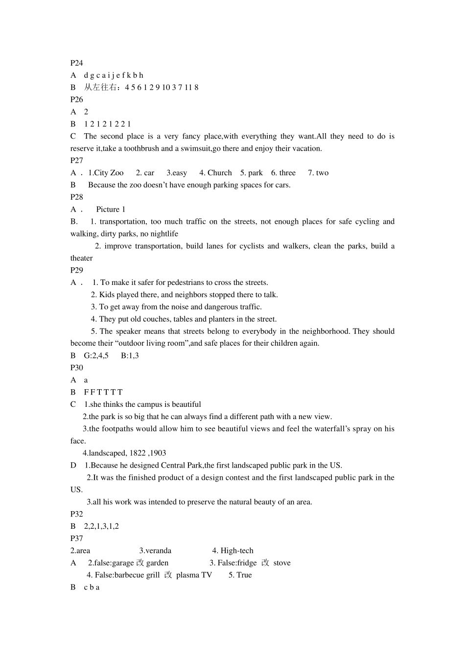 新世纪大学英语视听说教程(第三版)3答案完整_第3页