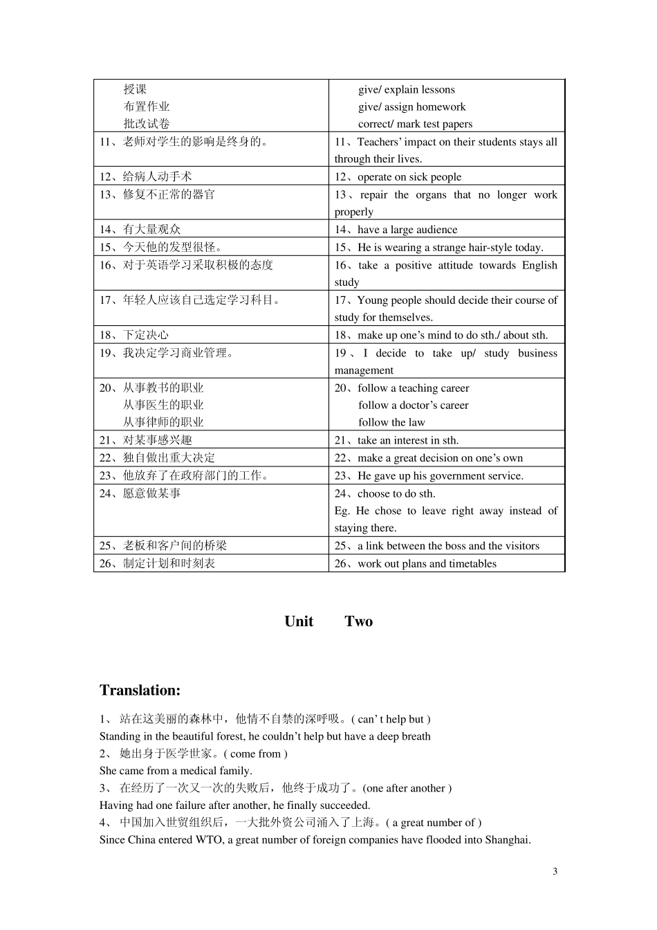 新世纪英语第一册知识要点梳理_第3页