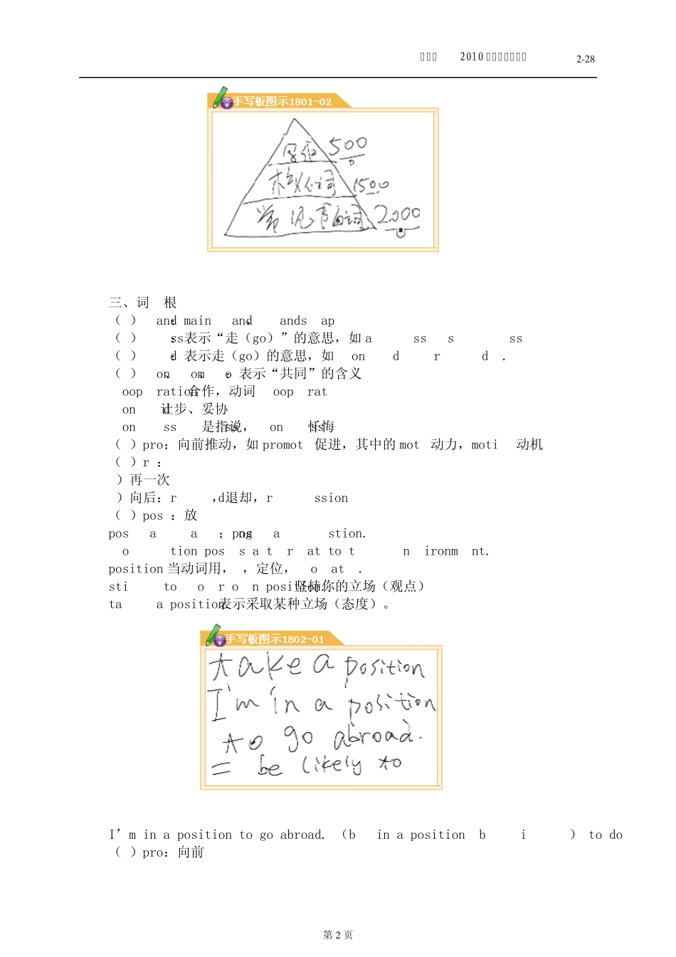 新东方2010词汇班同步讲义_第2页