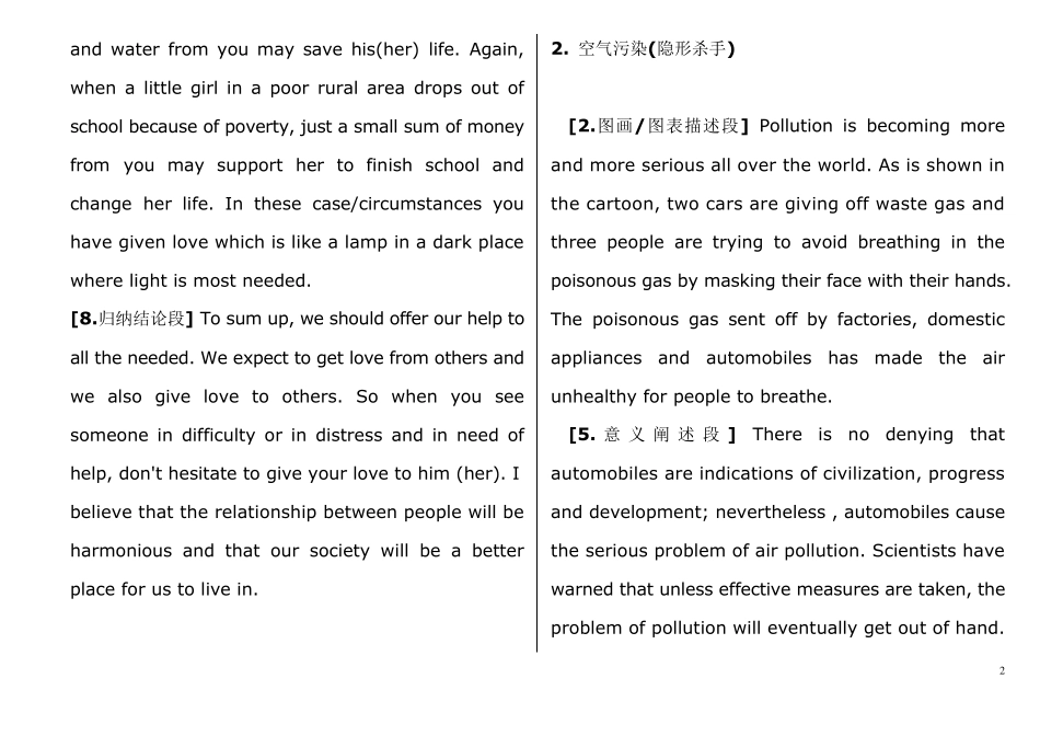 新东方考研十篇必背作文_第2页