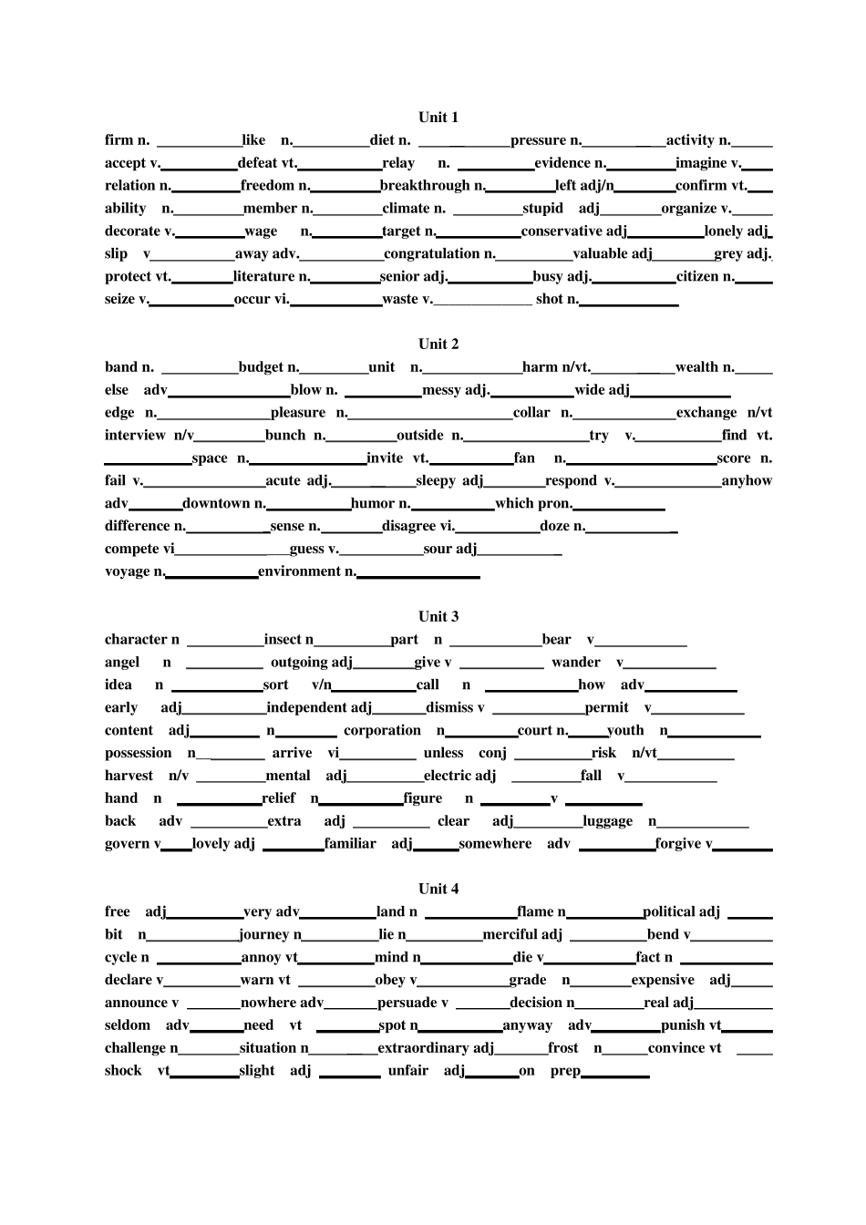 新东方高中英语词汇乱序版Unit140_第1页
