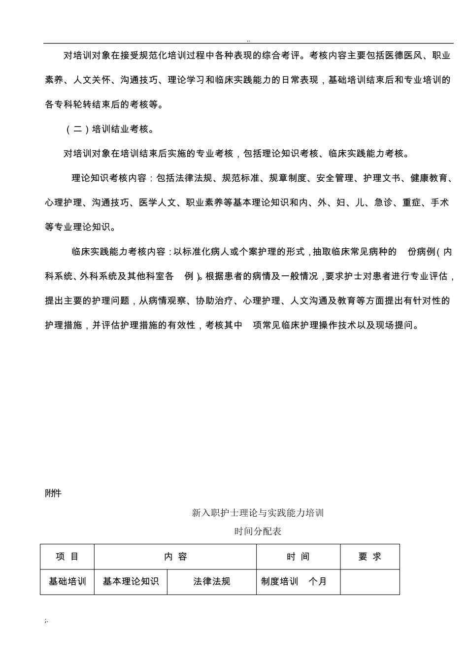 新入职护士培训计划与方案_第3页