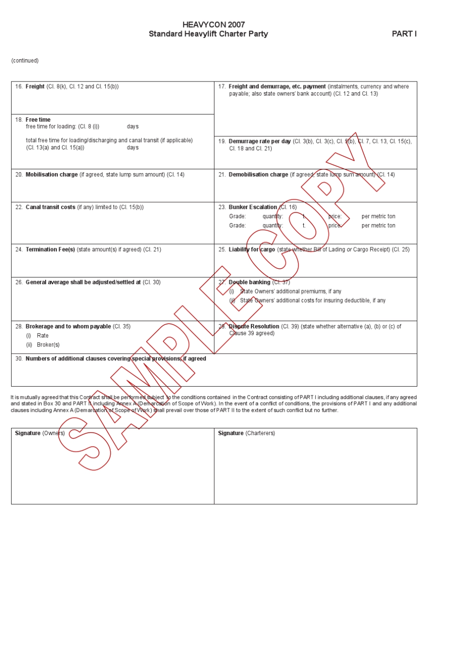 海运合同Heavycon2007_第2页