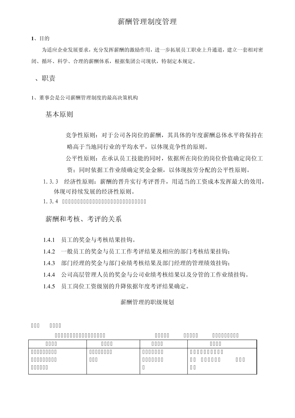 海通薪酬管理规定副本_第1页