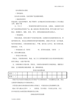 消火栓施工工艺