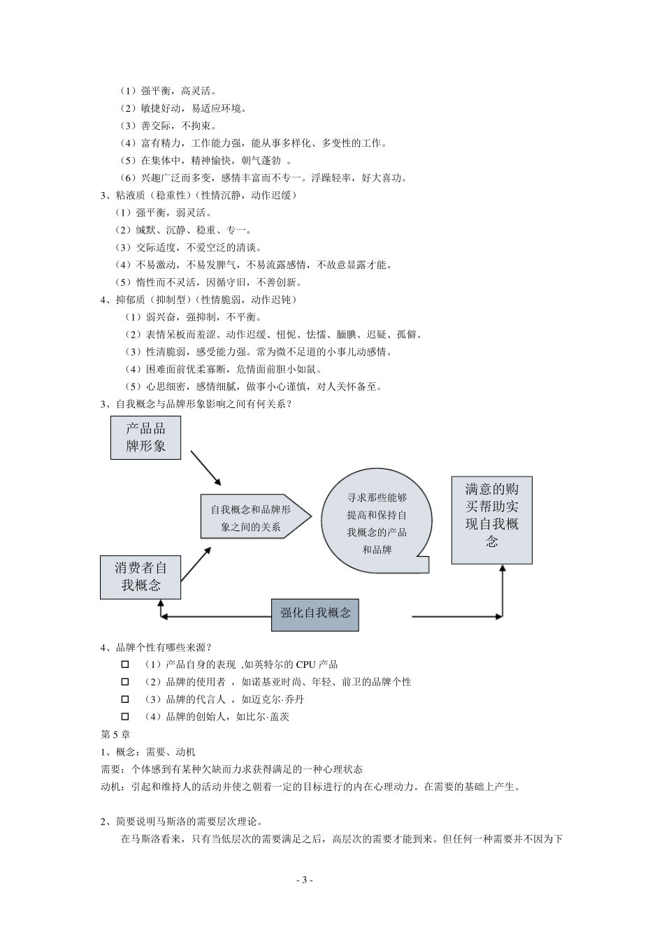 消费者行为学复习知识点_第3页