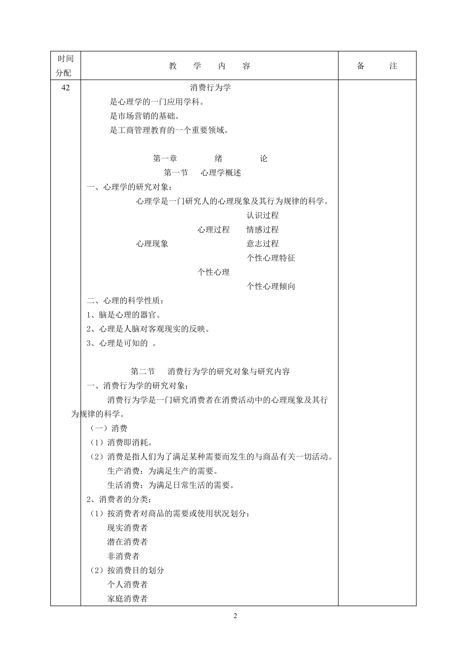 消费者行为学教案20112_第2页