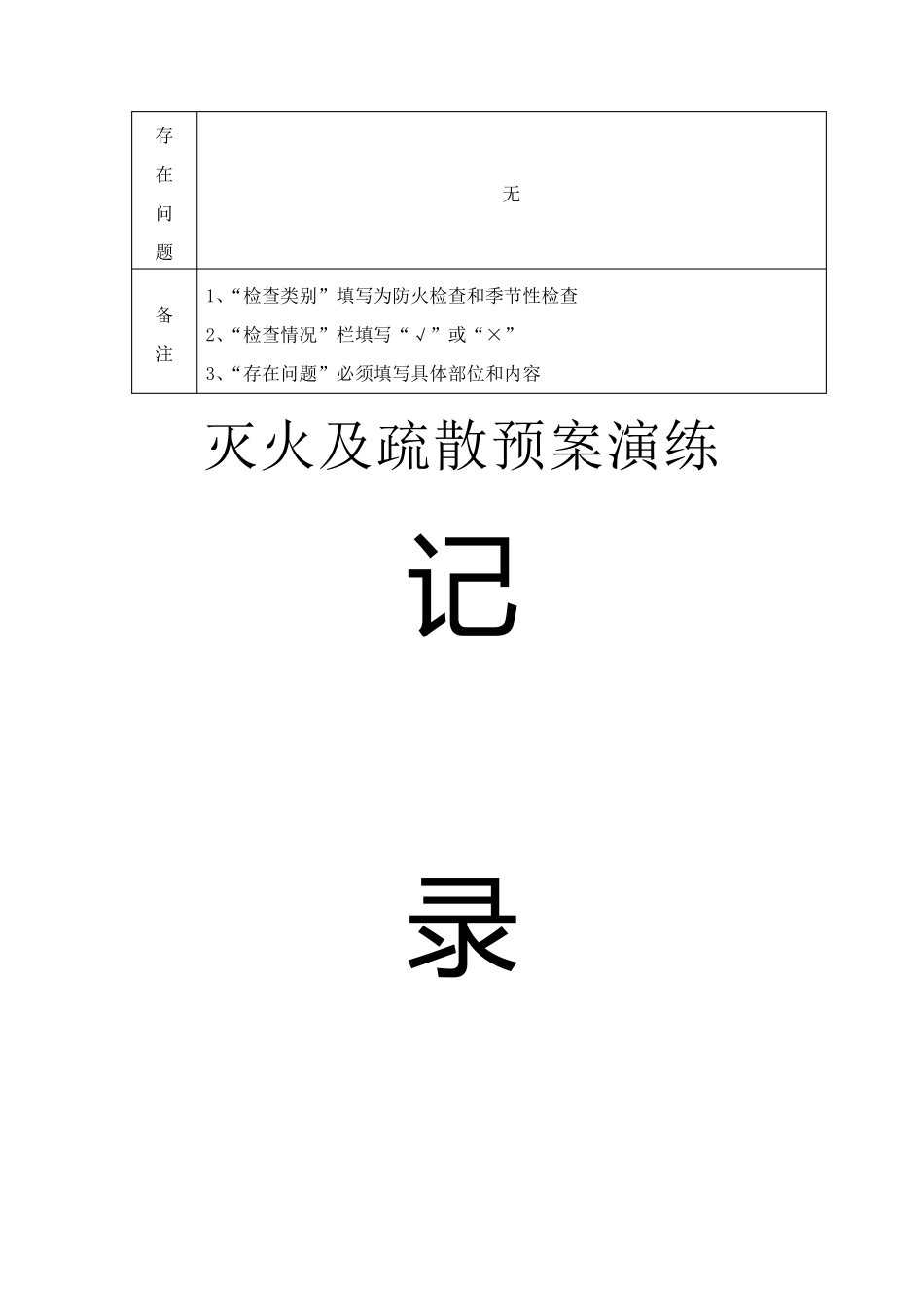 消防各种记录表_第3页