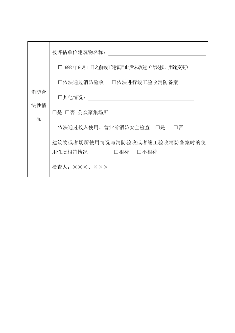 消防安全评估报告_第3页