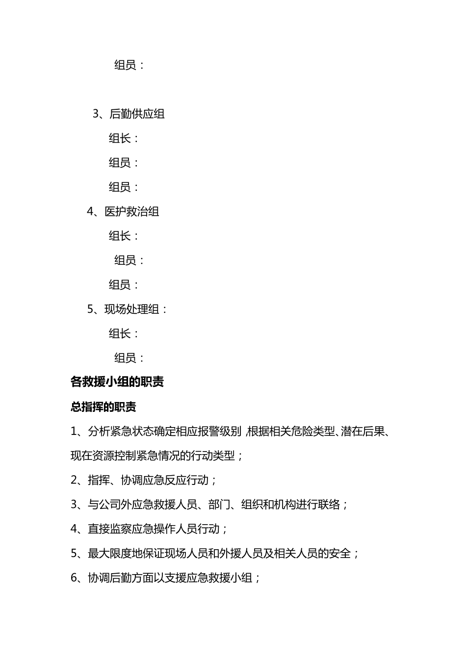 消防演练应急救援预案_第3页