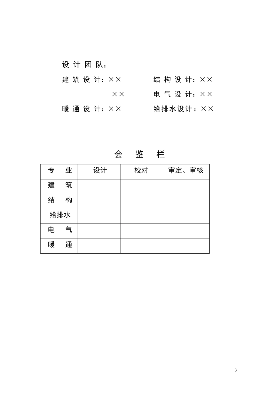 消防设计文件范本(消防大队提供)_第3页