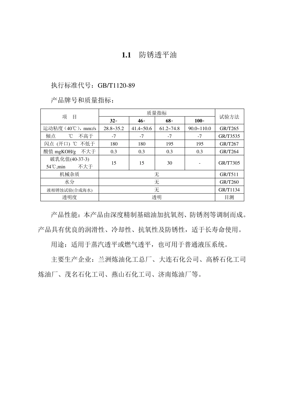 润滑油质量指标目录_第2页